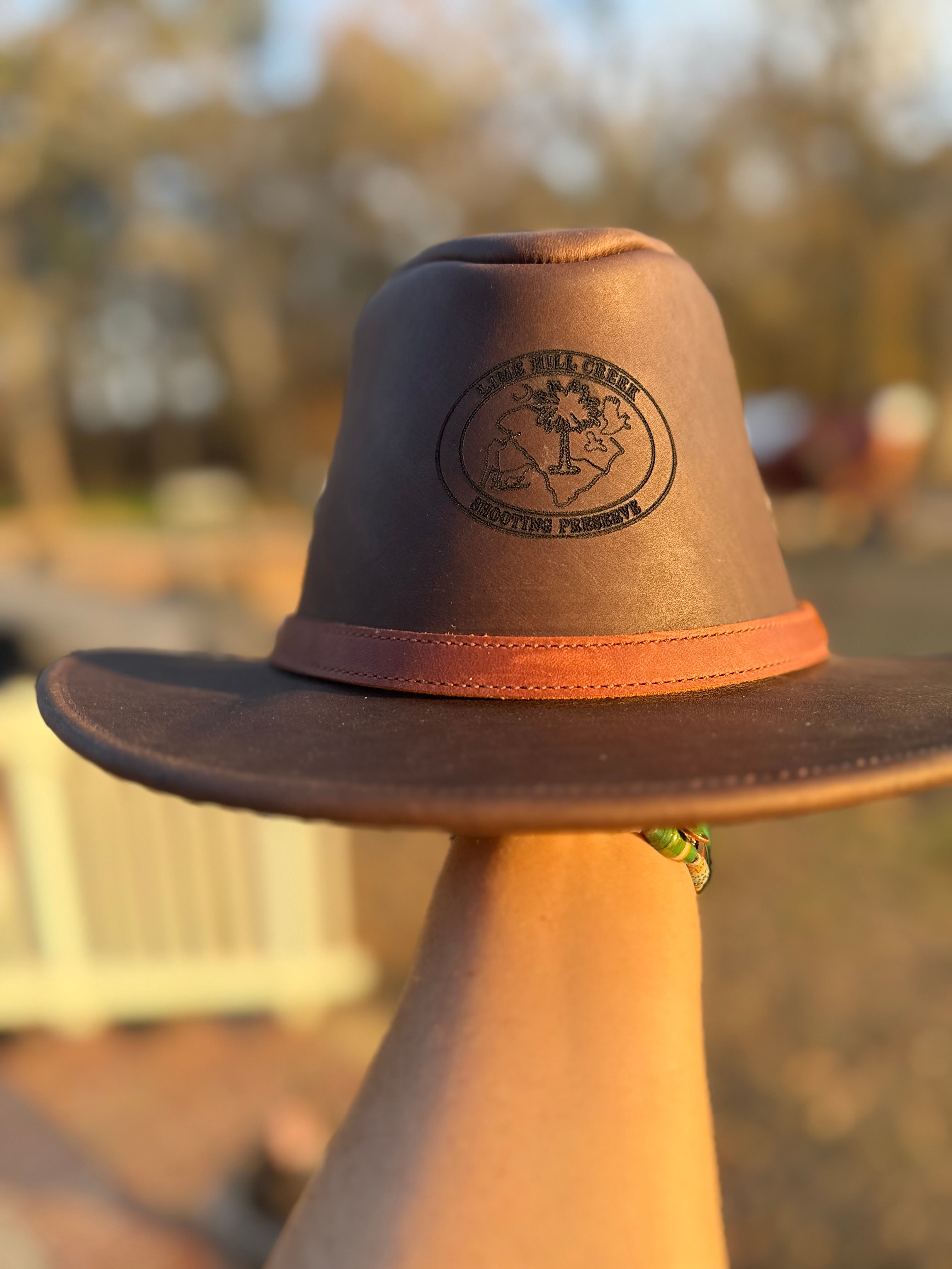 Wildcat Valley Leather Dress Hat