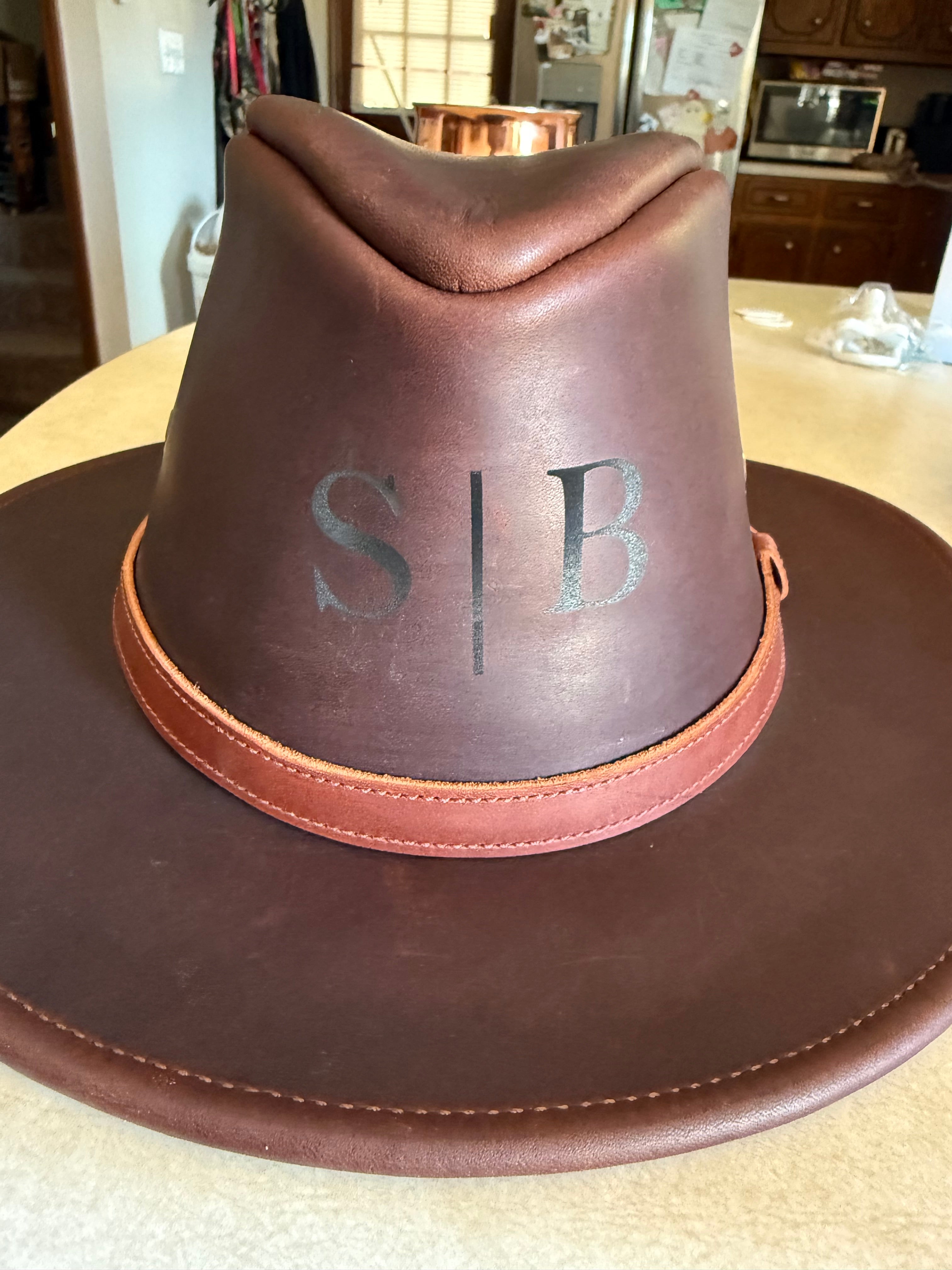 Wildcat Valley Leather Dress Hat