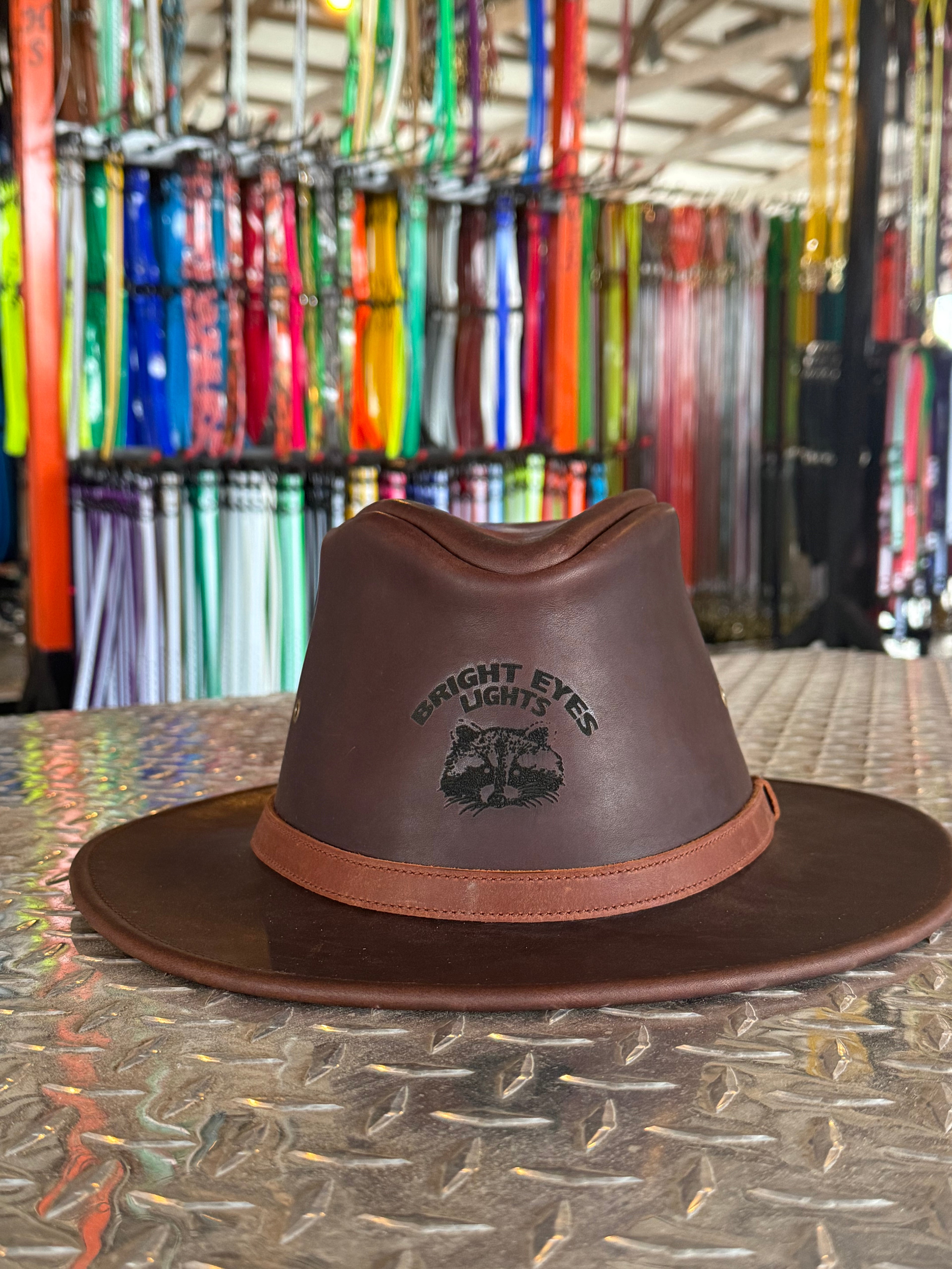 Wildcat Valley Leather Dress Hat